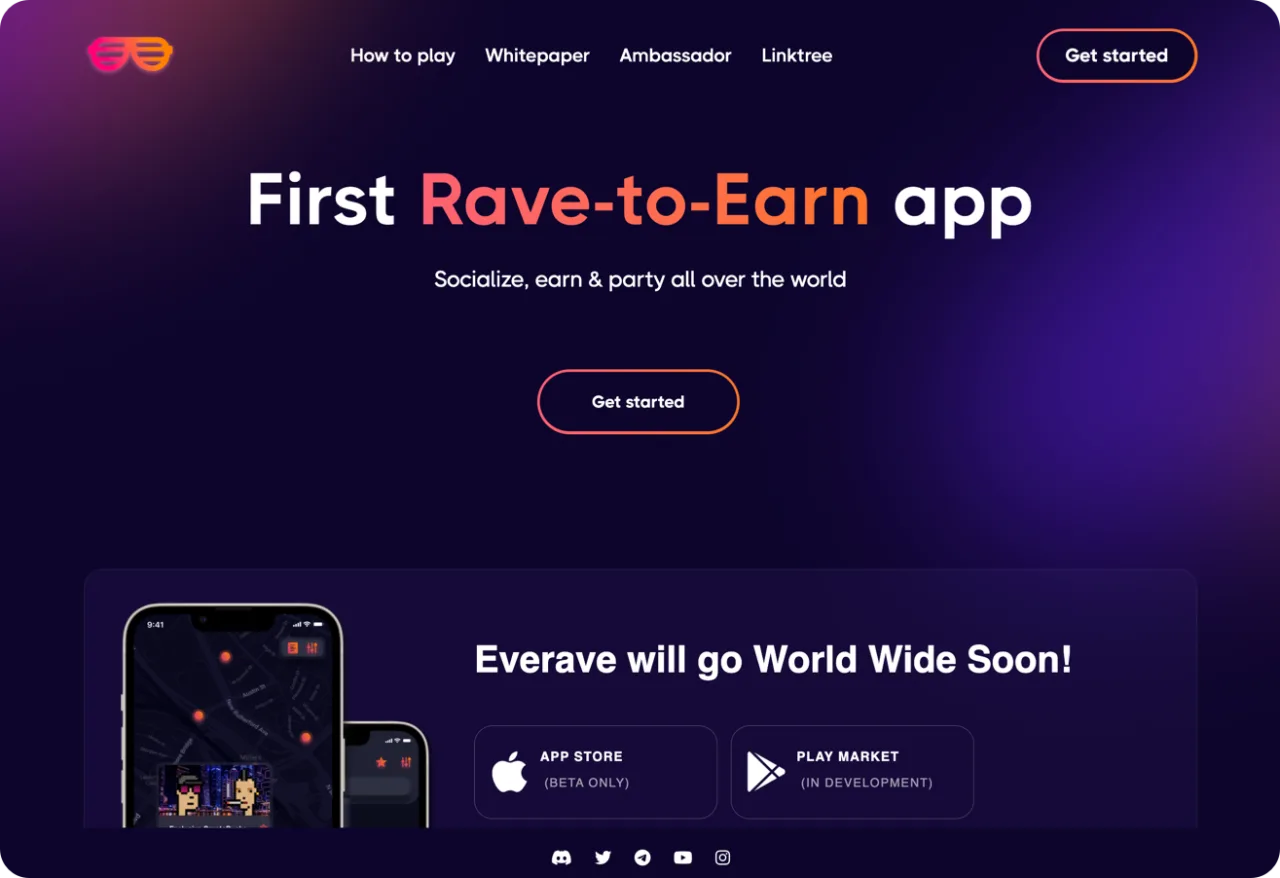 Everave — Web3 Mobile Application